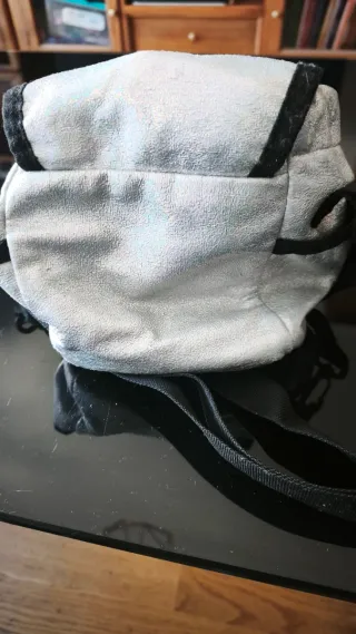 Bolso Zara x SmileyWorld Plateado Holográfico