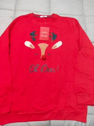 Sudadera Admas Reno Navideño Hombre