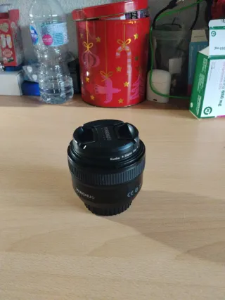 Objetivo YONGNUO 50mm f/1.8 para Nikon F