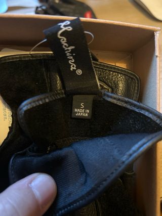 Guantes Moto Cuero Negro Deus Ex Machina