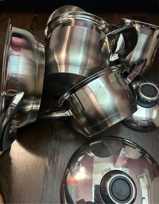 Set Pentole La Fiorentina Acciaio Inox