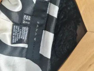 Abrigo negro elegante