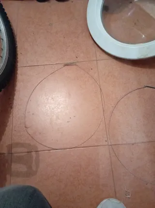 Muelles goma puerta lavadora Indesit