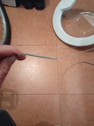 Muelles goma puerta lavadora Indesit