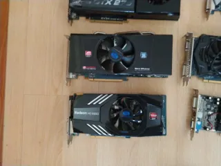 Colección de tarjetas gráficas