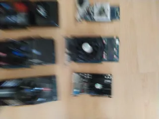 Colección de tarjetas gráficas