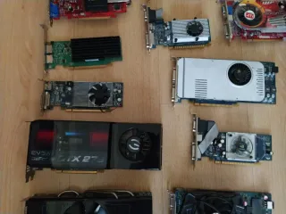 Colección de tarjetas gráficas