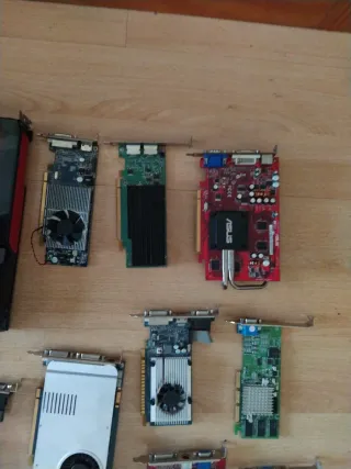 Colección de tarjetas gráficas