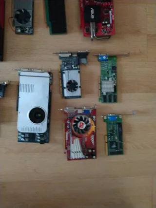 Colección de tarjetas gráficas