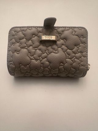 Billetera Tous Bridge Puffy Bear Mediana Topo