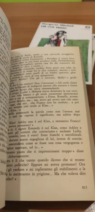 Margaret Mitchell Via col vento 3 Volumi - 1 ed. O