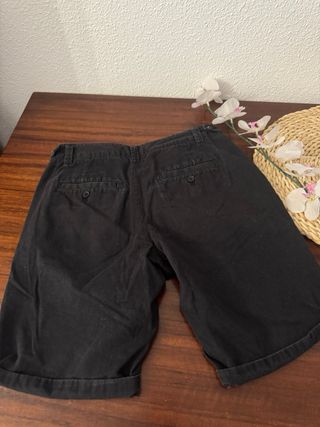 Pantalones cortos negros Kiabi hombre