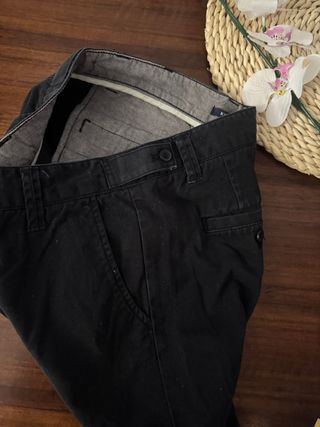 Pantalones cortos negros Kiabi hombre