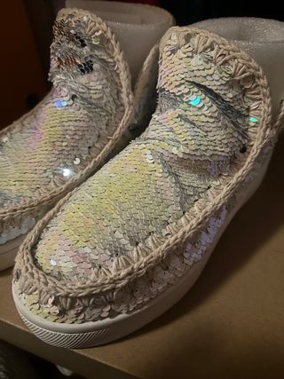 Stivali Mou con paillettes