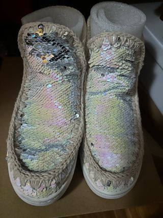 Stivali Mou con paillettes