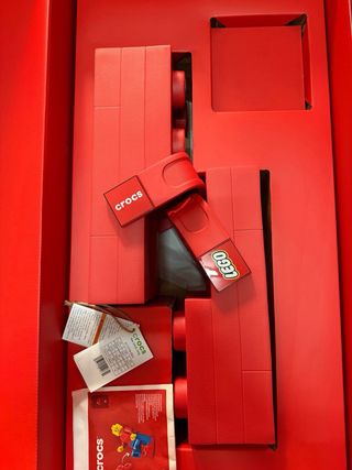 Lego Crocs Rojas 41-42 y 42-43