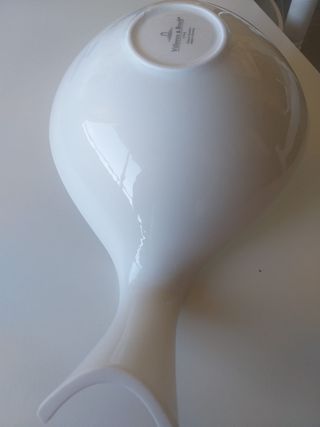 Fuente Villeroy & Boch Porcelana Blanca