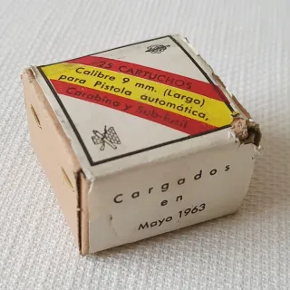 4 Scatole antiche munizioni 9 L (Vuote)