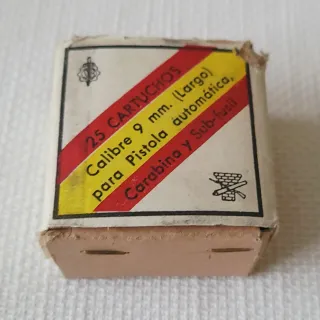 4 Scatole antiche munizioni 9 L (Vuote)