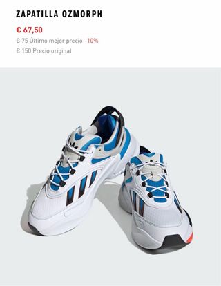 Zapatillas Adidas Ozmorph Hombre Talla 43