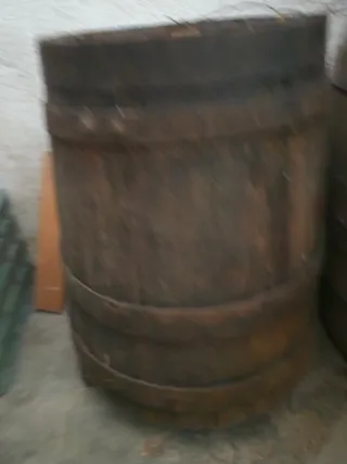 Barril de vino de madera