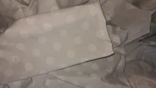 Traje Flamenca Celeste Lunares