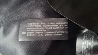 Vestido Zara efecto piel negro Talla M.