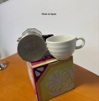 Lote de 2 Caffettiere Moka Vintage, prodotte in Italia e Spagna