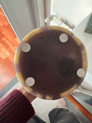 Vela Zara Home Leopardo Beige y Marrón