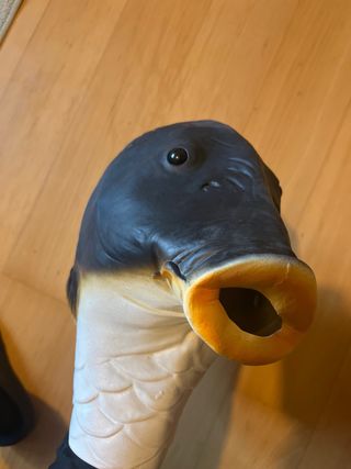 Disfraz Máscara Pez Carpa Nuevo