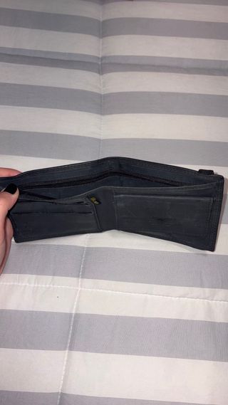 Cartera Lois Jeans negra hombre