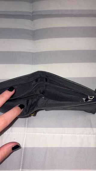 Cartera Lois Jeans negra hombre