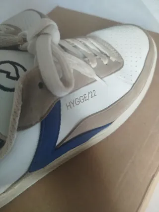 Zapatillas Hygge/22 Beige y Blancas