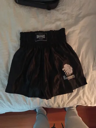 Pantalón Kick Boxing Bruiser Negro.