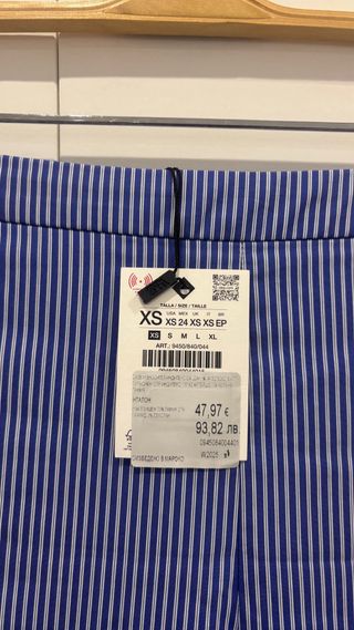 Camisa y pantalón pijamero de Zara