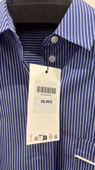 Camisa y pantalón pijamero de Zara