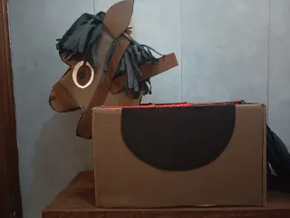 Disfraz Caballito Cartón Niños