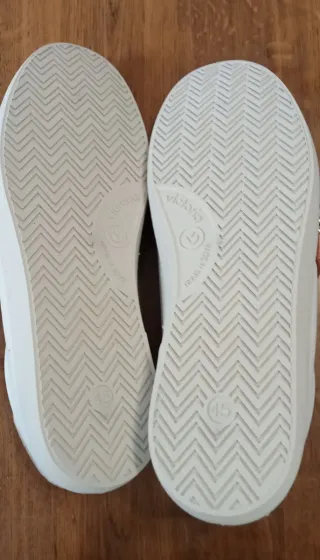 Zapatillas Victoria Berlín Blanco/Teja Talla 45