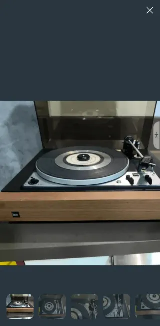 Tocadiscos Dual 1225 Madera