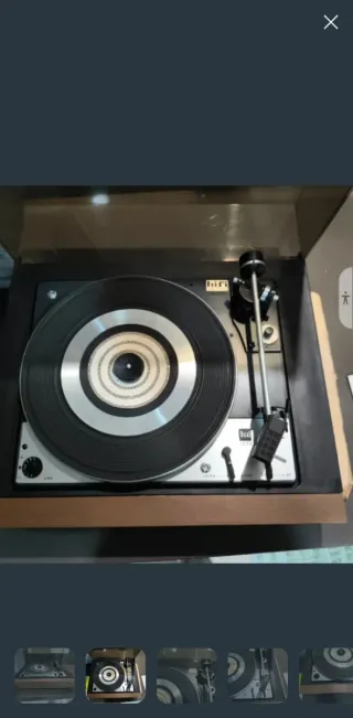 Tocadiscos Dual 1225 Madera