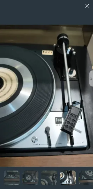 Tocadiscos Dual 1225 Madera