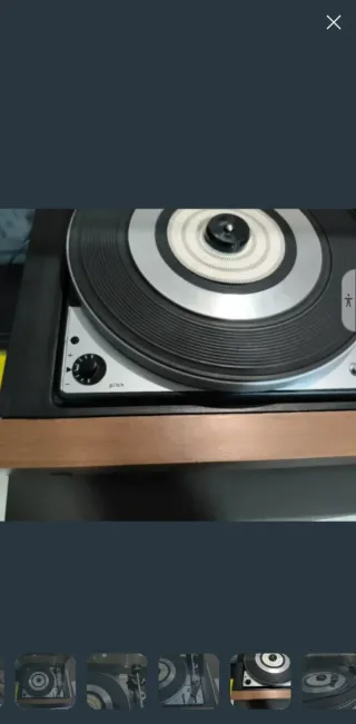 Tocadiscos Dual 1225 Madera