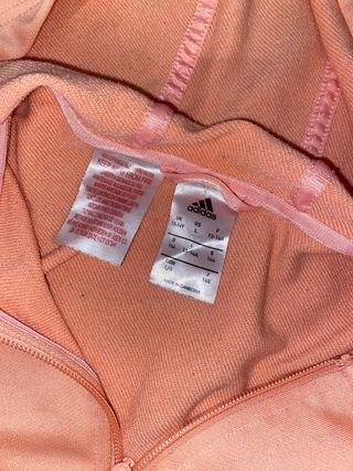 Chaqueta Adidas Rosa con Cremallera