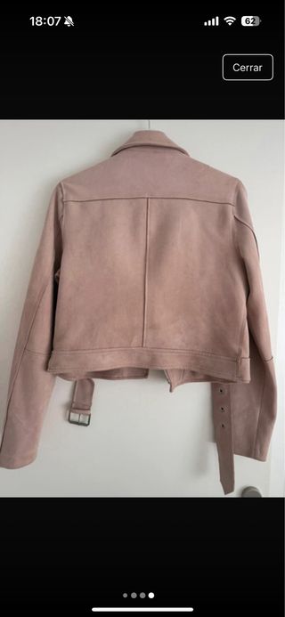 Chaqueta Stradivarius Rosa Talla S