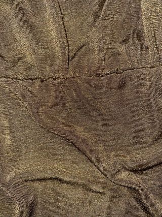 Vestido vintage verde oliva