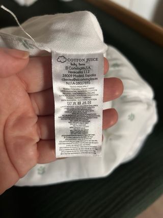 Saco dormir bebé de Cotton Juice