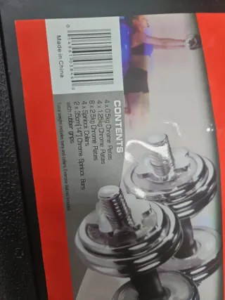 Set Pesas 30 Kilos Hierro