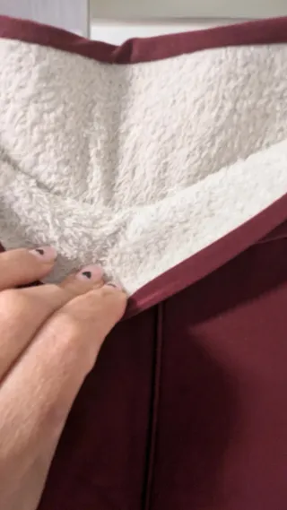 Leggings térmicos rojos