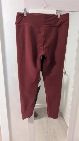 Leggings térmicos rojos