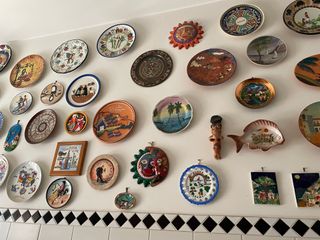 Collezione piatti decorativi dal mondo